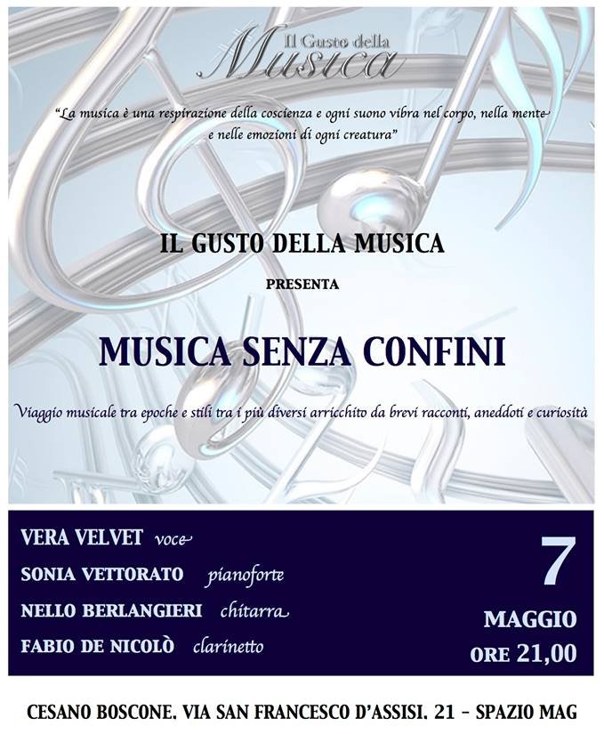 IL GUSTO DELLA MUSICA PRESENTA: MUSICA SENZA CONFINI